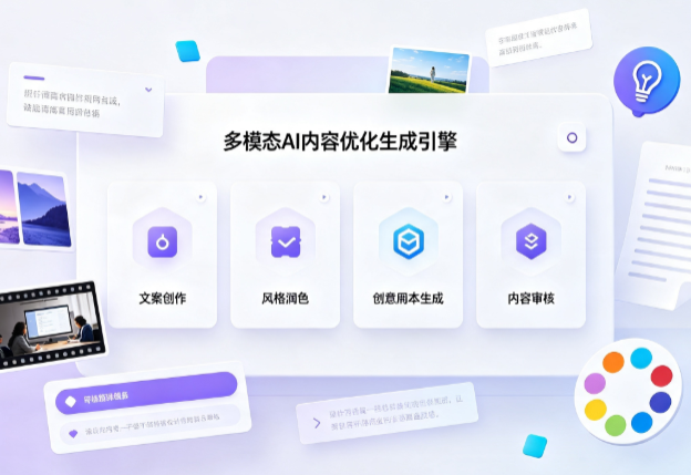 巩留县AI智能内容优化创新 多模态生成技术丰富数字内容创作生态