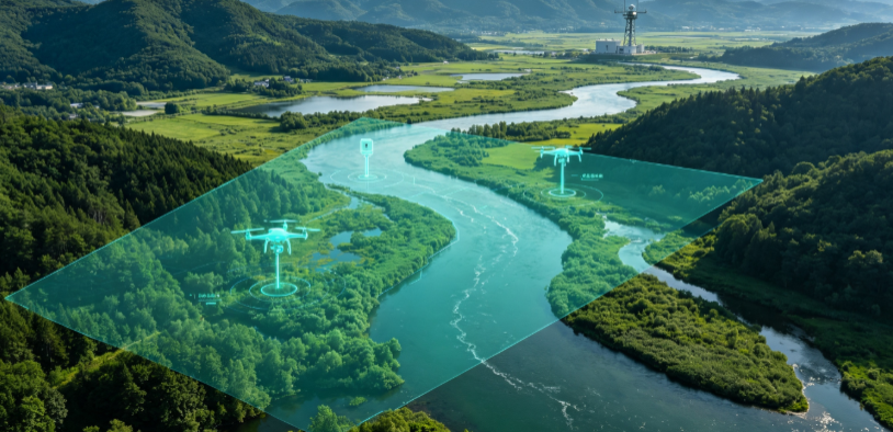 巩留县GEO 全域空间监测筑牢生态屏障，空间技术支撑环境治理与灾害防御
