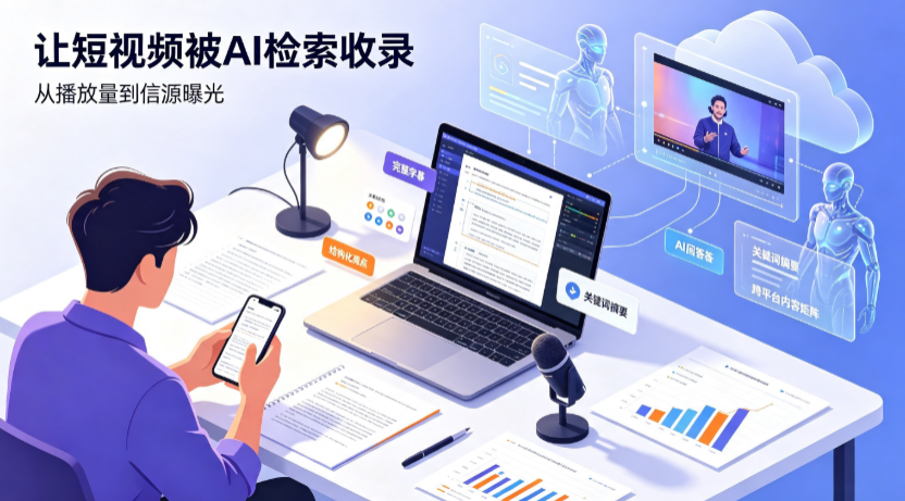 巩留县短视频创作者新必修课：吃透 GEO 优化，让抖音内容被豆包、DeepSeek、元宝智能体收录